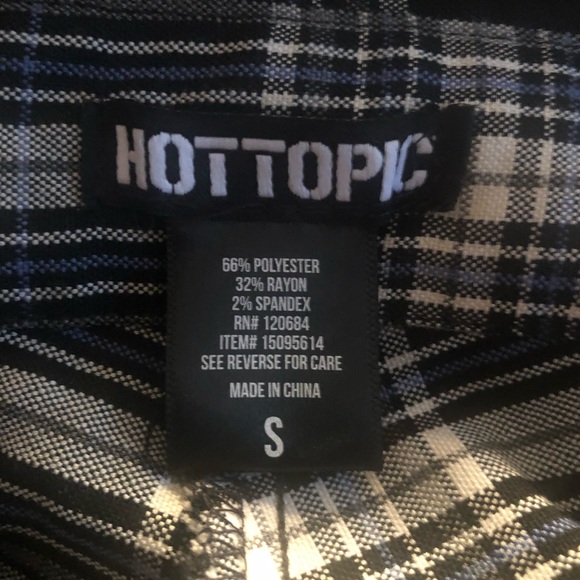 Hot Topic Plaid Overalls Size S - Picture 8 of 10